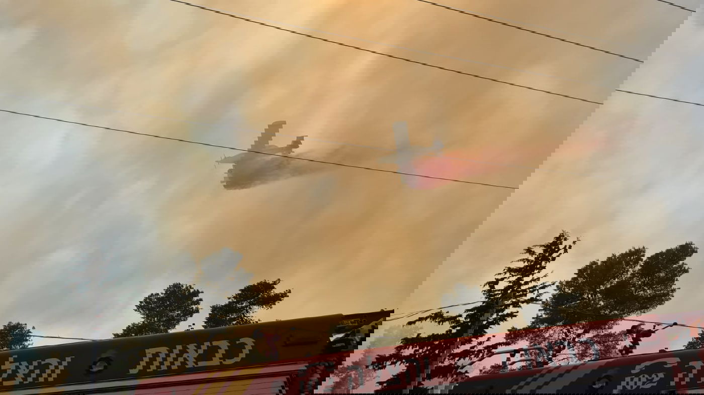 שמונה מטוסים הוזנקו: שריפה בסמוך לביתר עילית