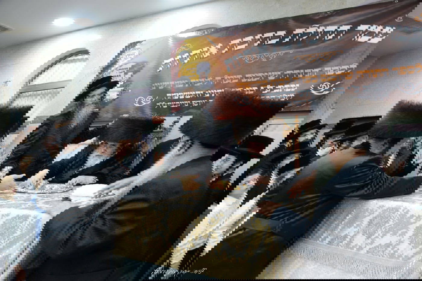 הרבי מויז'ניץ חיזק את קהילת האברך שנהרג