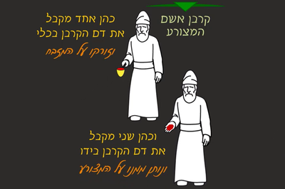 מסכת יומא, דף ס"א • סיכום והמחשה של הדף היומי