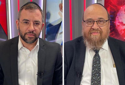 החרדים לאופוזיציה; יצחק נחשוני ואבי מימרן בפאנל אולפן