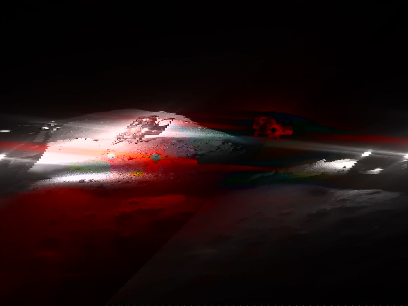 אב ובנו מב"ב נתקעו בנחל ערוגות - וחולצו