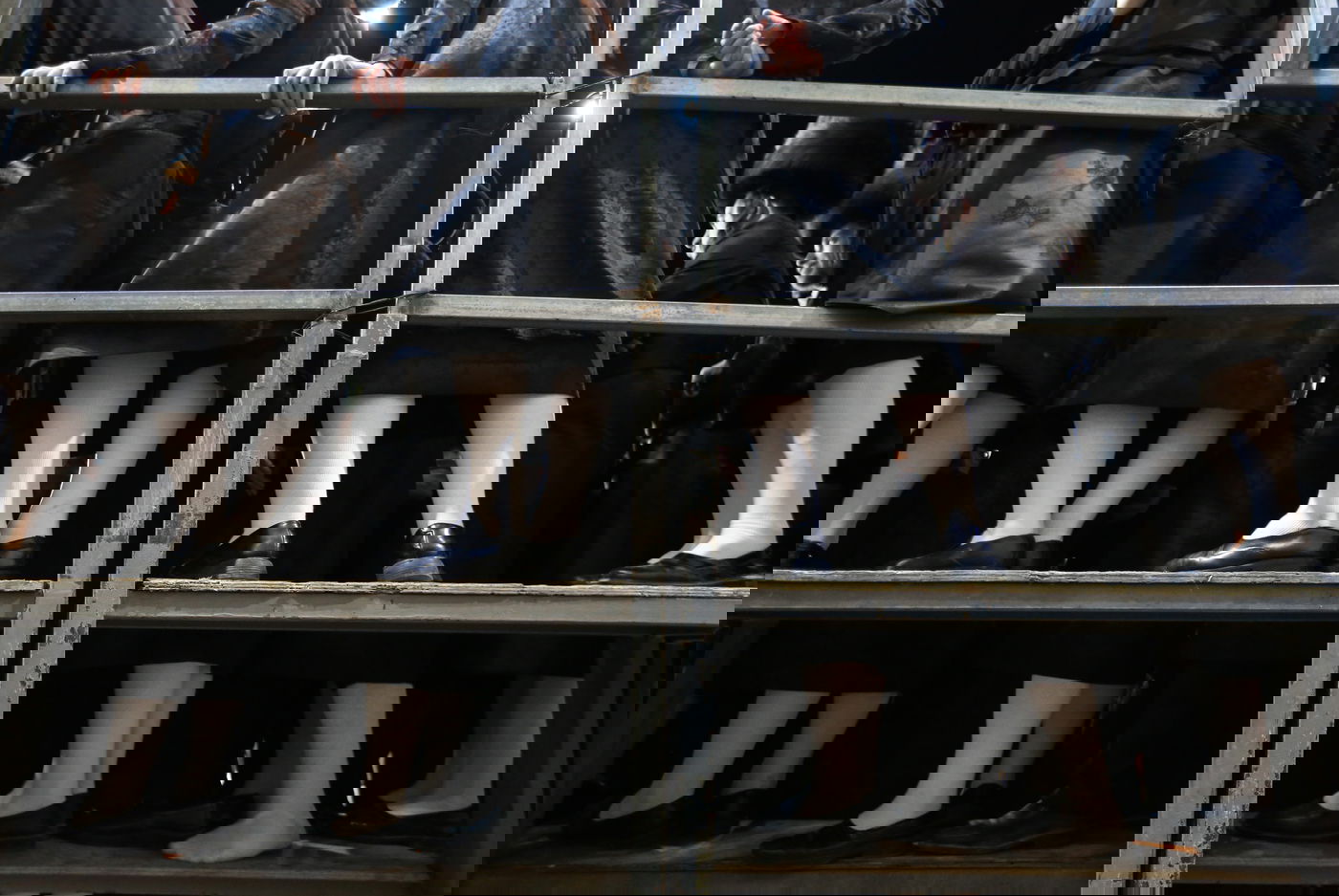 תפילות ו'טישים': הרבי מסאטמר בשבת התאחדות בצפת