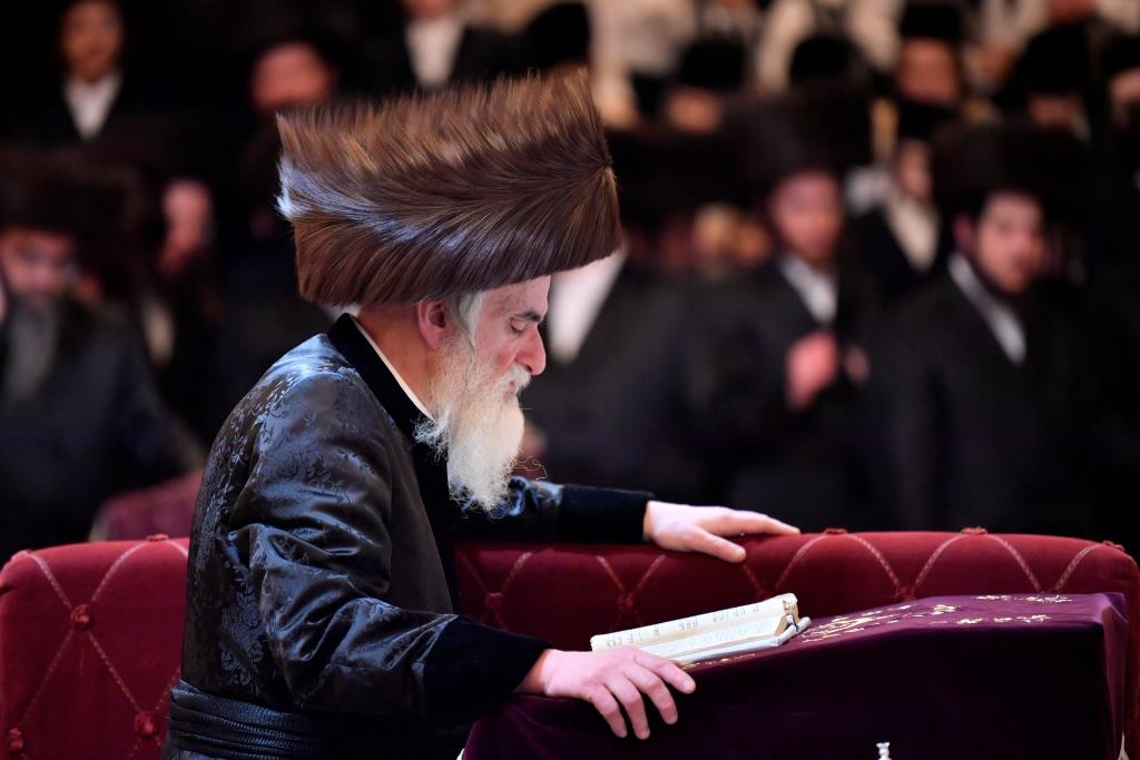 שמחות השבע ברכות לנכד האדמו"ר מויז'ניץ בארה"ב