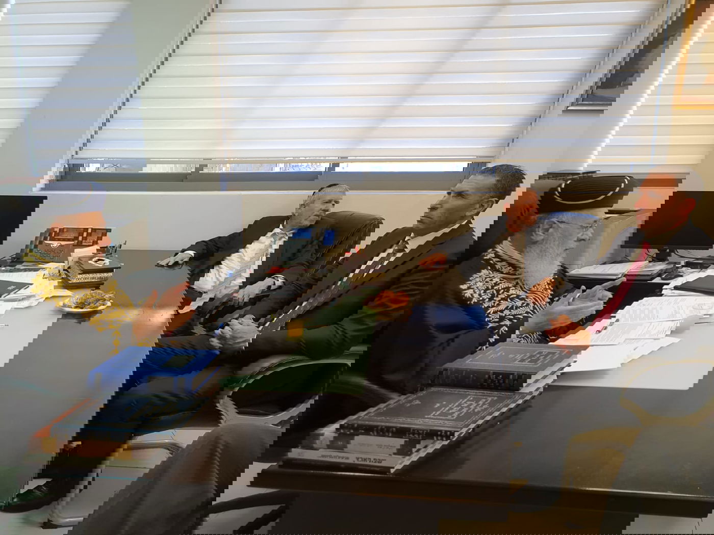 השר כהנא בלשכת הראשל"צ