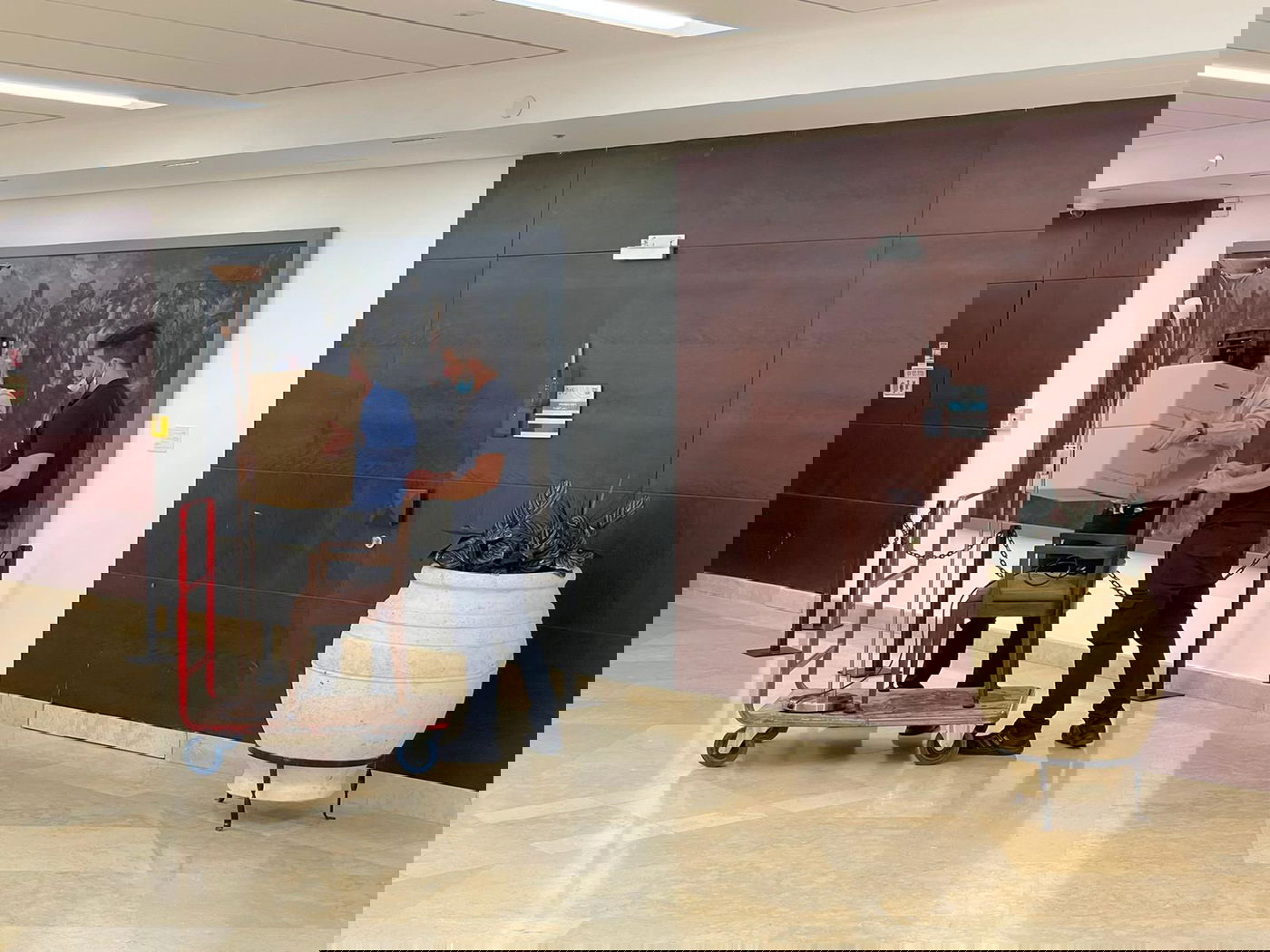 תיעוד: לשכת ראש הממשלה פונתה מחפציו של נתניהו