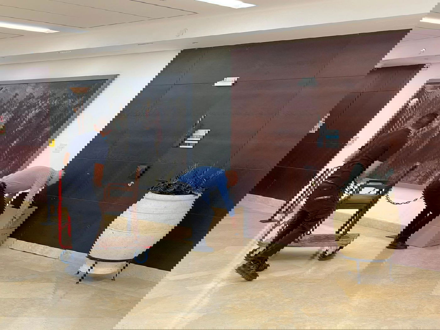 תיעוד: לשכת ראש הממשלה פונתה מחפציו של נתניהו