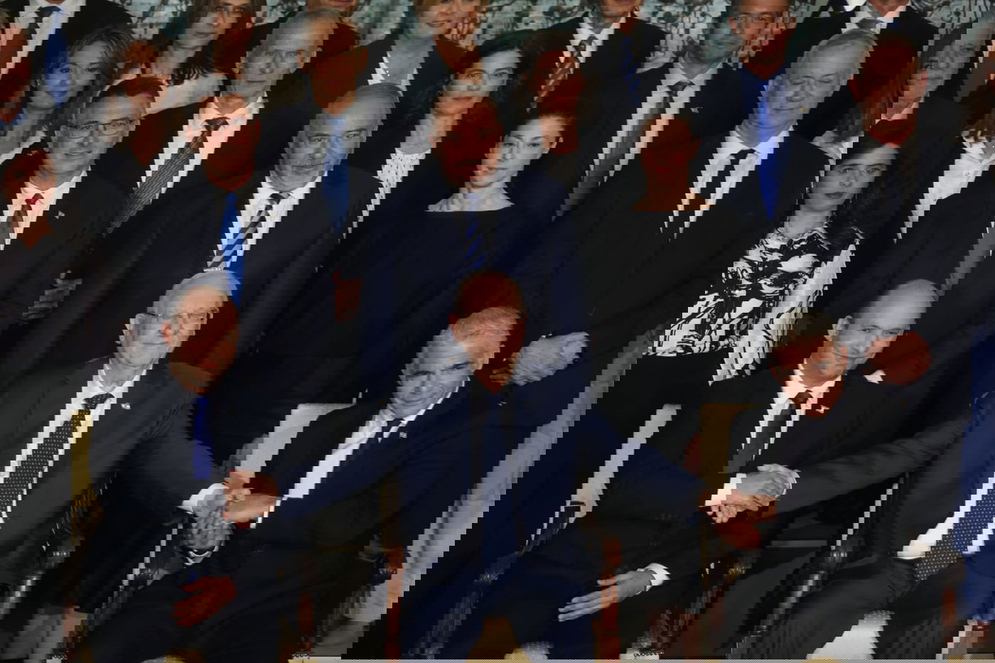 הנשיא ריבלין הצטלם עם שרי הממשלה ובירכם: 'בהצלחה'