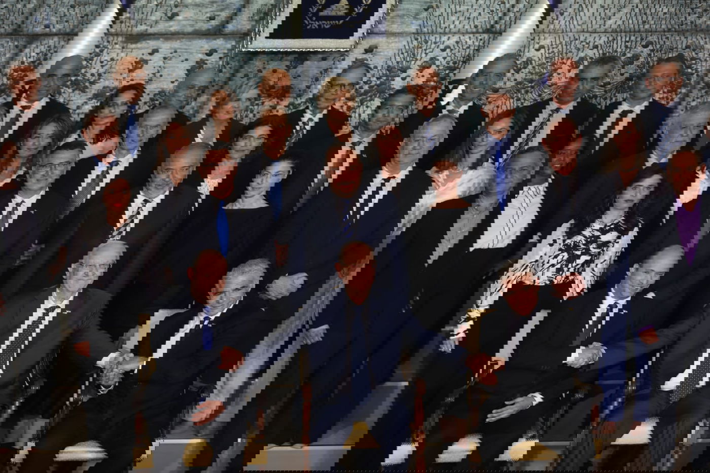 הנשיא ריבלין הצטלם עם שרי הממשלה ובירכם: 'בהצלחה'