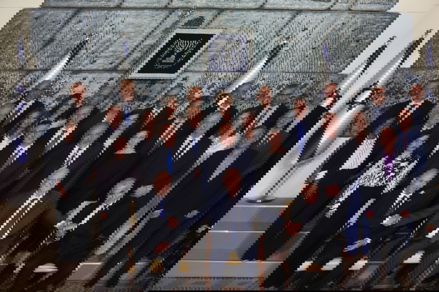 הנשיא ריבלין הצטלם עם שרי הממשלה ובירכם: 'בהצלחה'