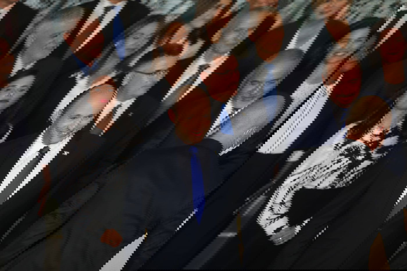 הנשיא ריבלין הצטלם עם שרי הממשלה ובירכם: 'בהצלחה'