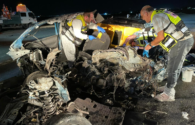 זירת התאונה