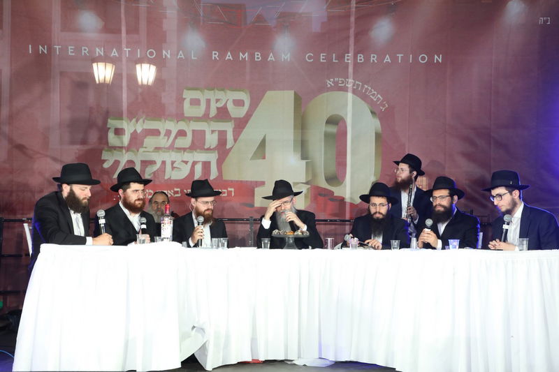 אלפים מול 770 ביום ההילולא: חגיגת 'סיום הרמב"ם' העולמית