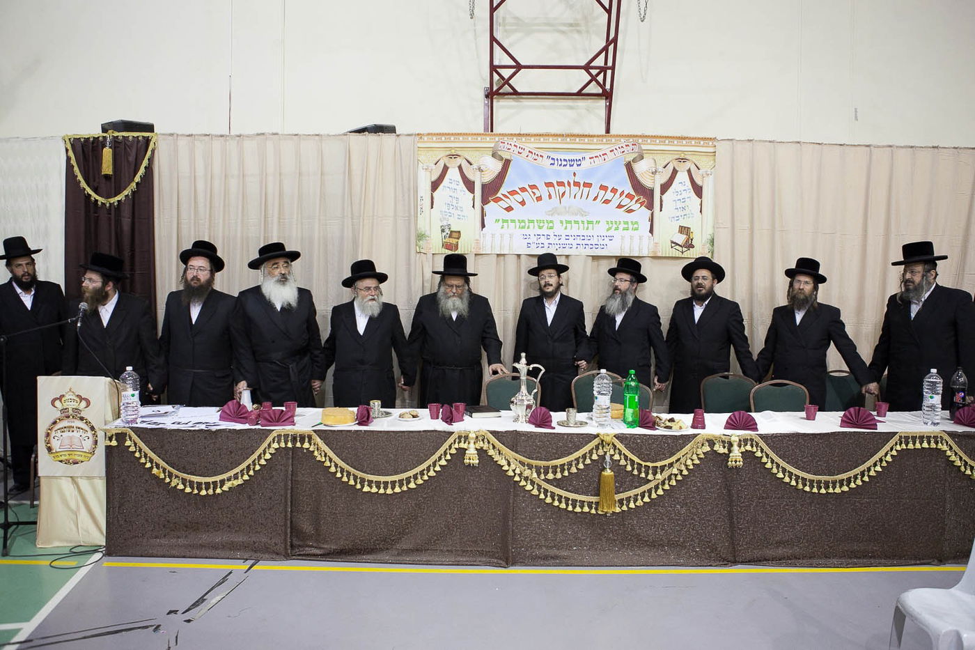 הגר"ש אלתר עם הרבי מדושינסקיא