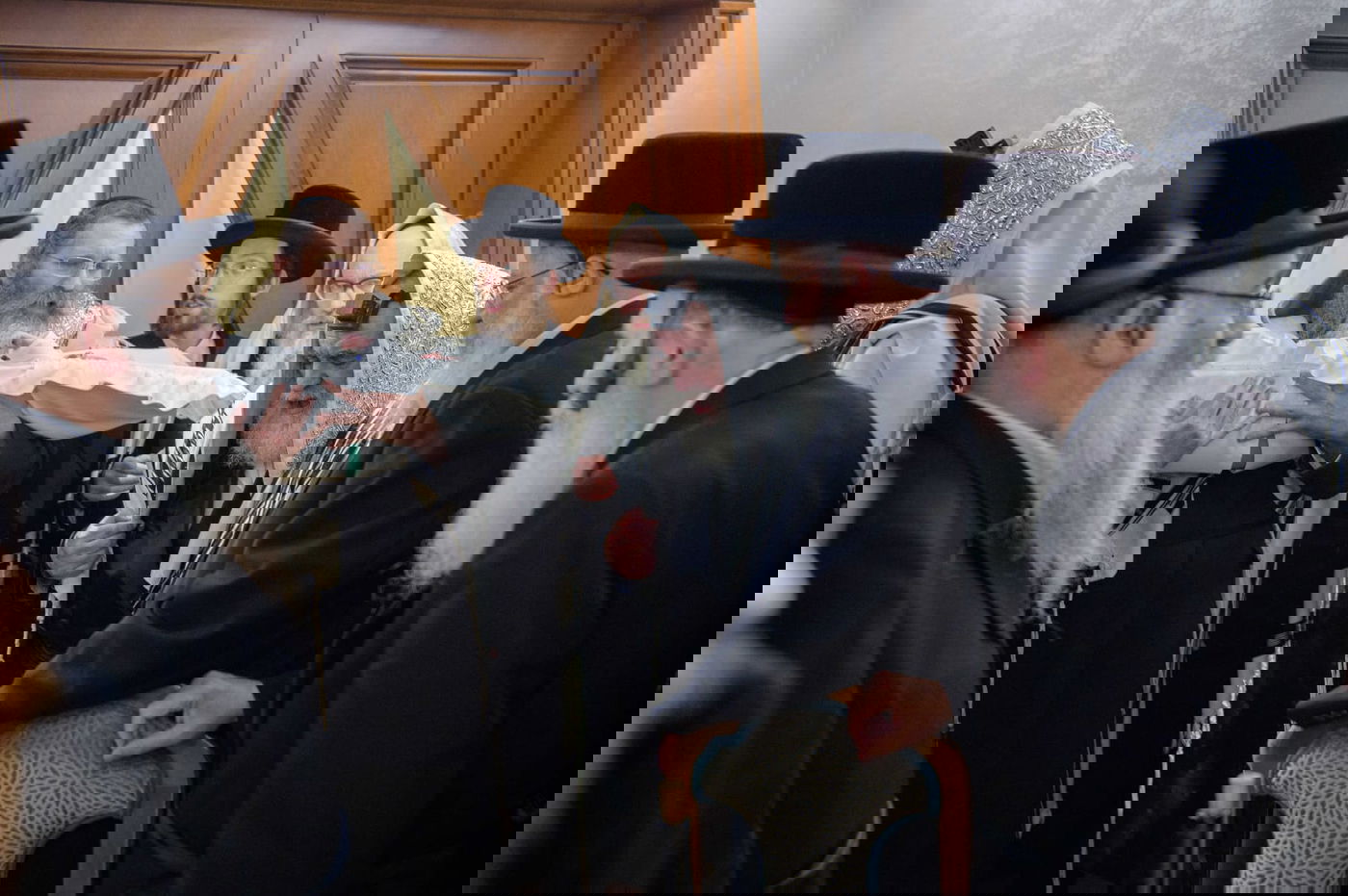 תיעוד: האדמו"ר מויז'ניץ בביקור בזק בלונדון