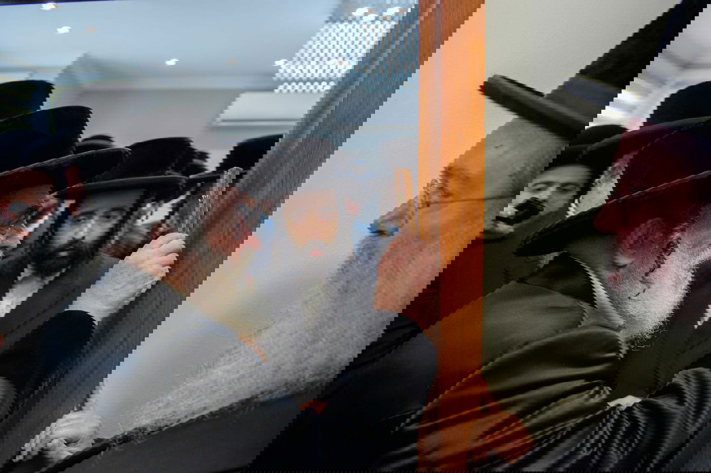 תיעוד: האדמו"ר מויז'ניץ בביקור בזק בלונדון