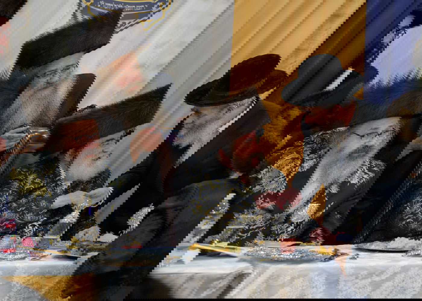 תיעוד: האדמו"ר מויז'ניץ בביקור בזק בלונדון