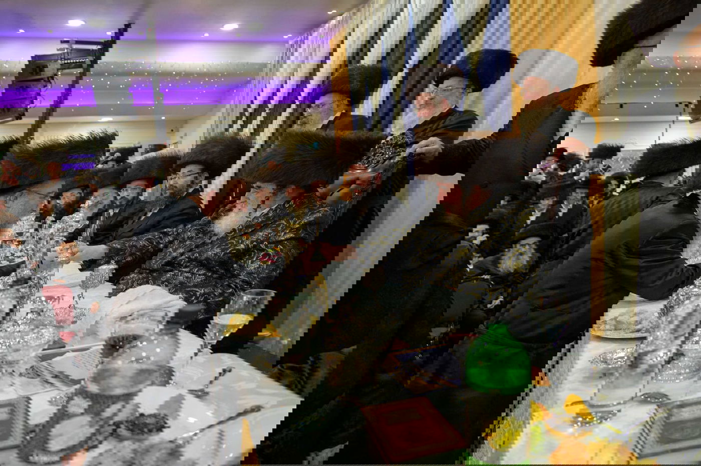 תיעוד: האדמו"ר מויז'ניץ בביקור בזק בלונדון