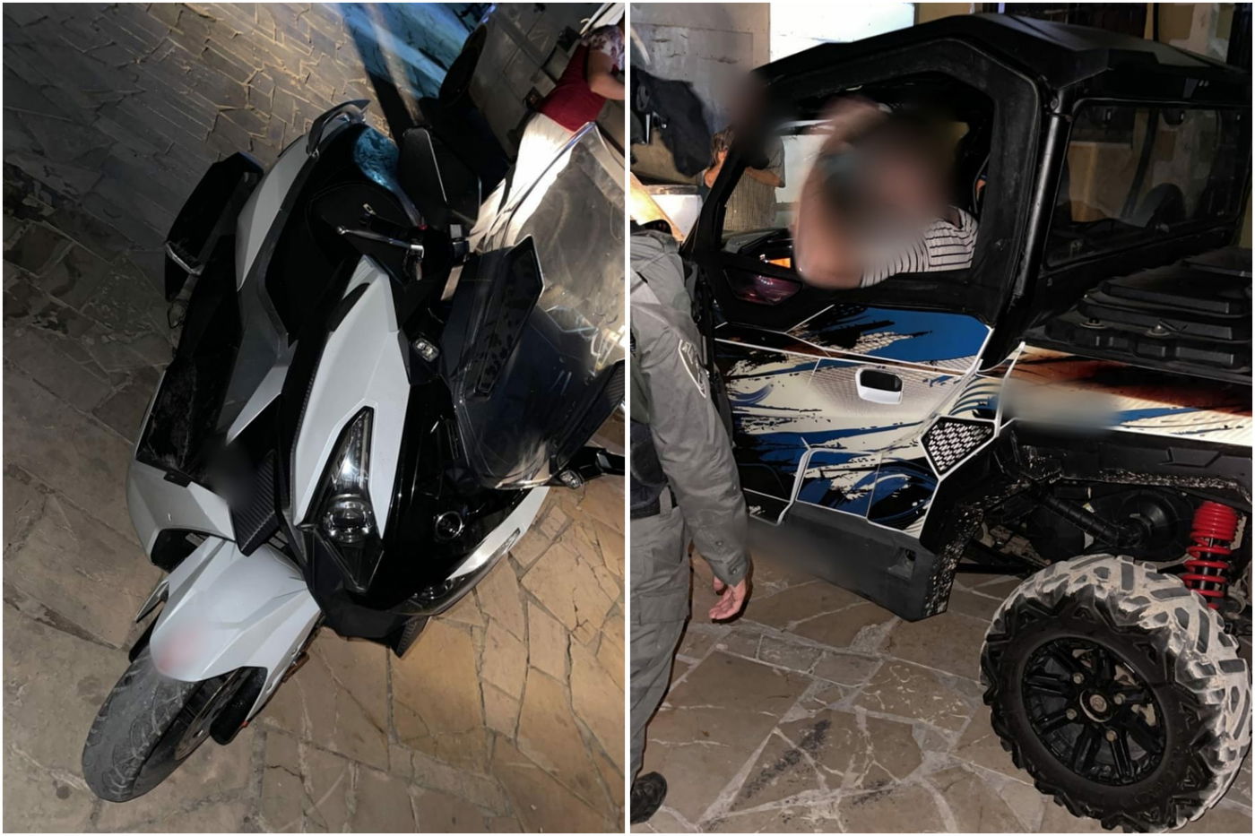 תושב ג'נין גנב טרקטורון ואופנוע - ונעצר