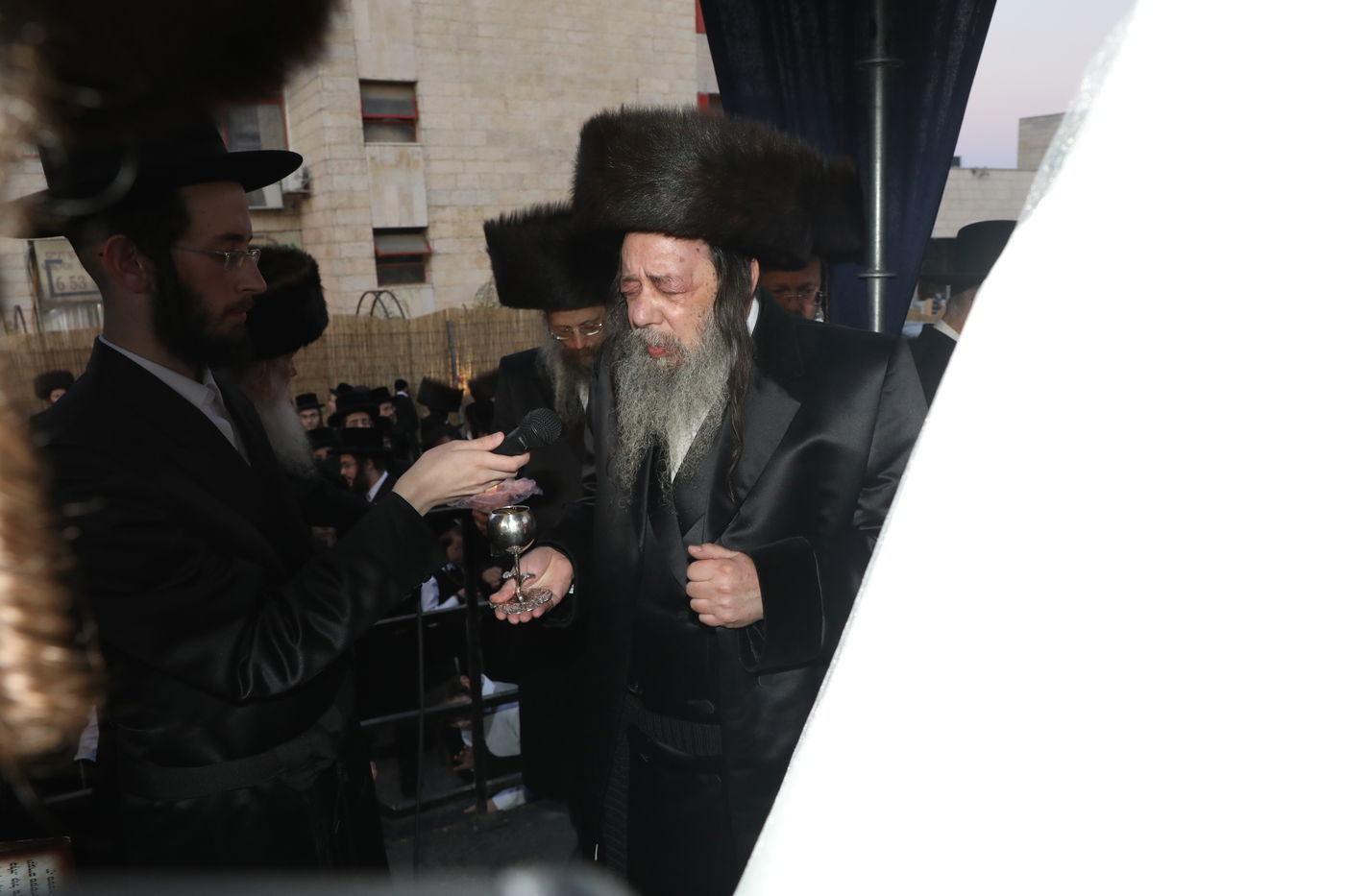 בזוועהיל חגגו את נישואי נכדת האדמו"ר