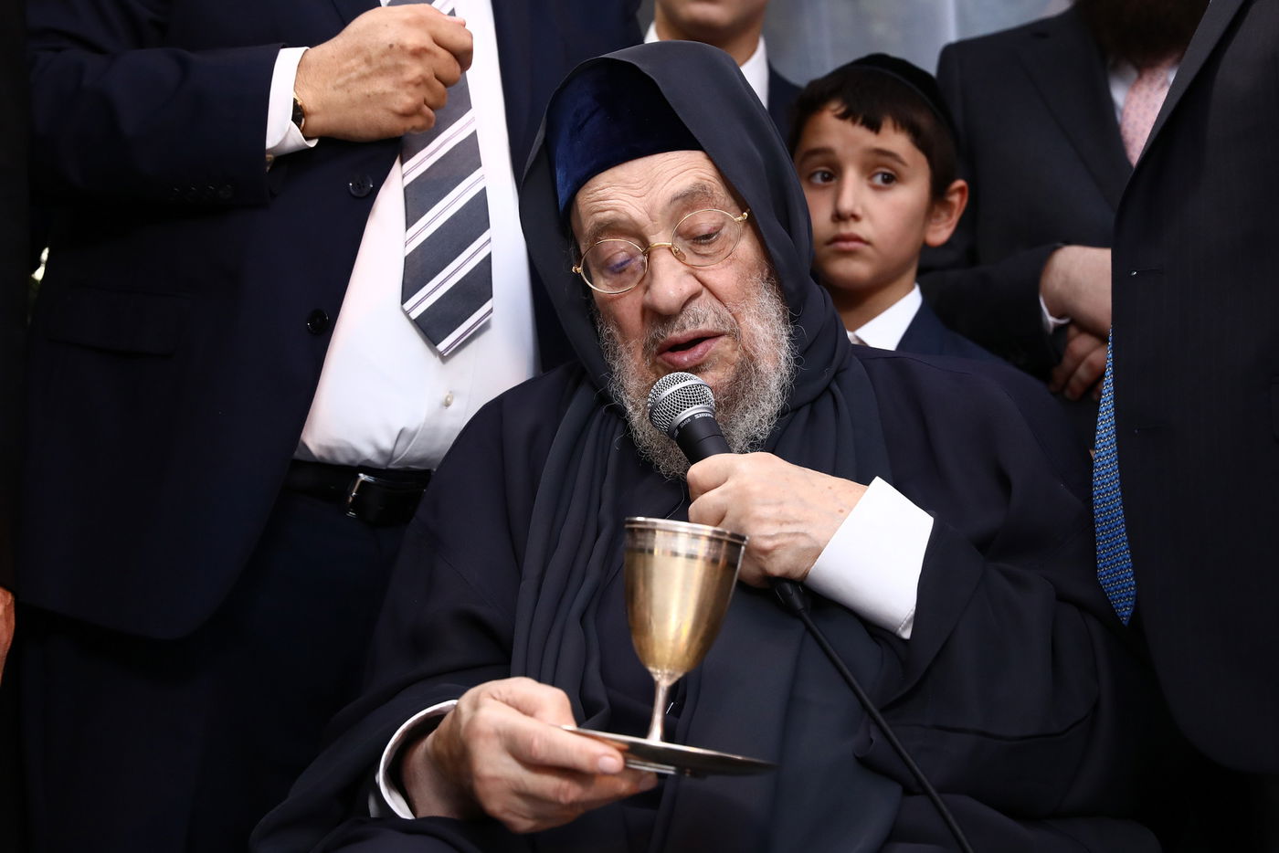 חתונת נכד האדמו"ר רבי ברוך אבוחצירא; תיעוד