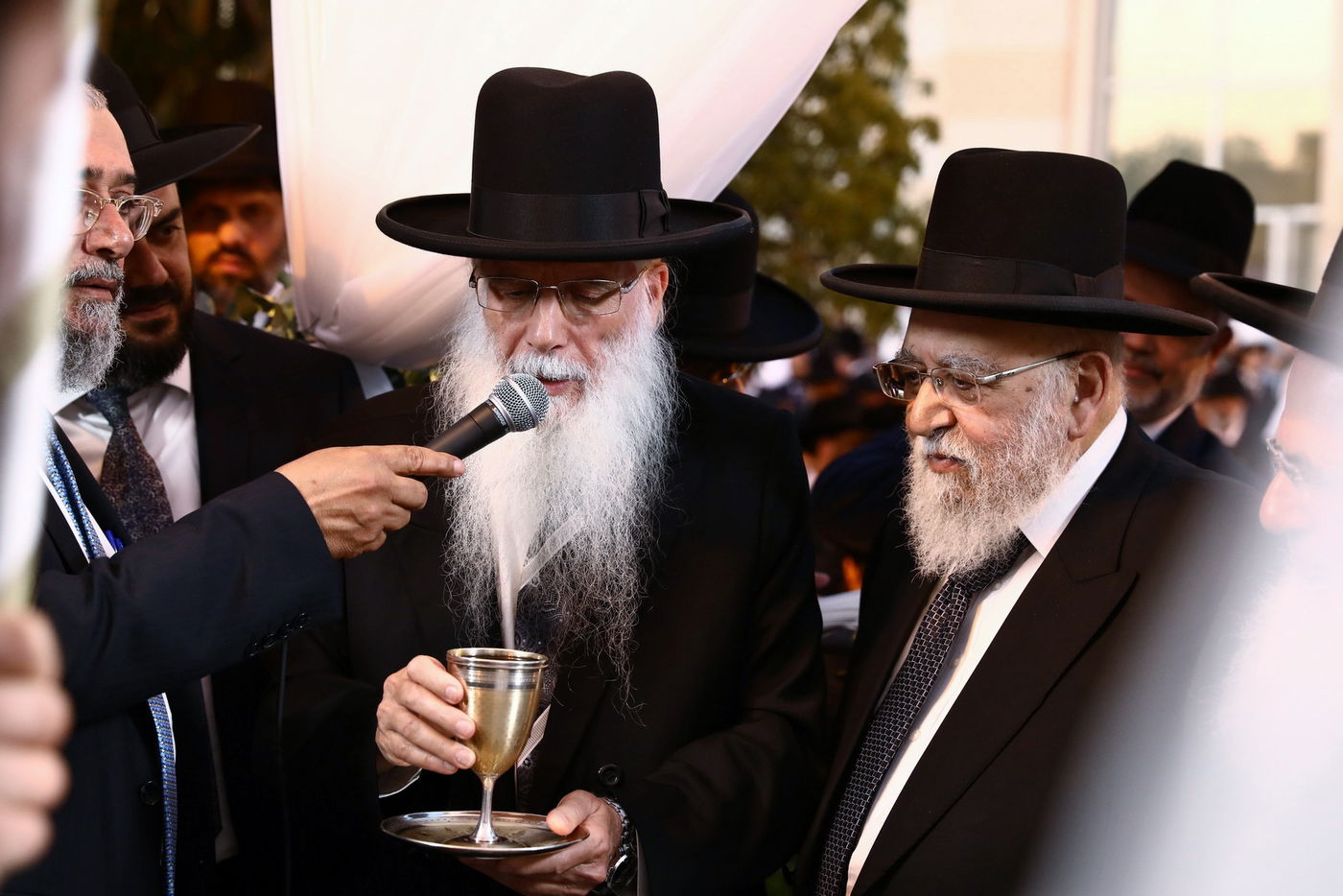 חתונת נכד האדמו"ר רבי ברוך אבוחצירא; תיעוד