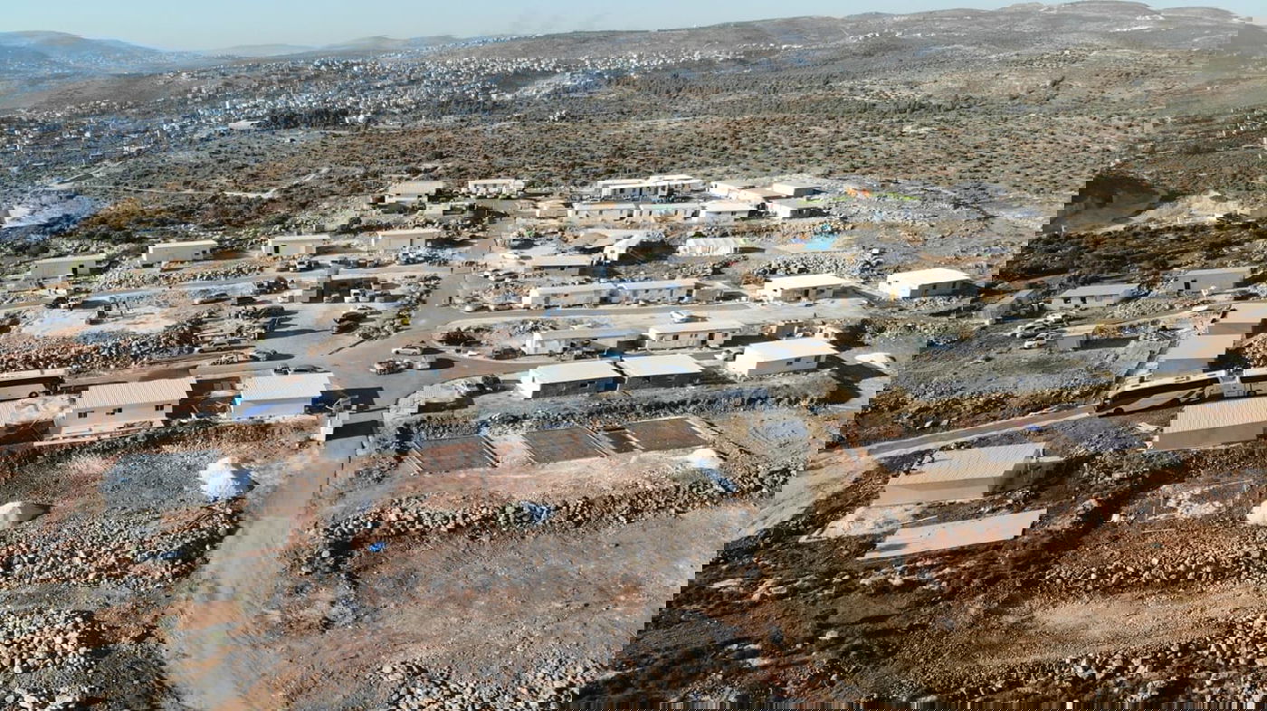 גבעת אביתר מהאוויר