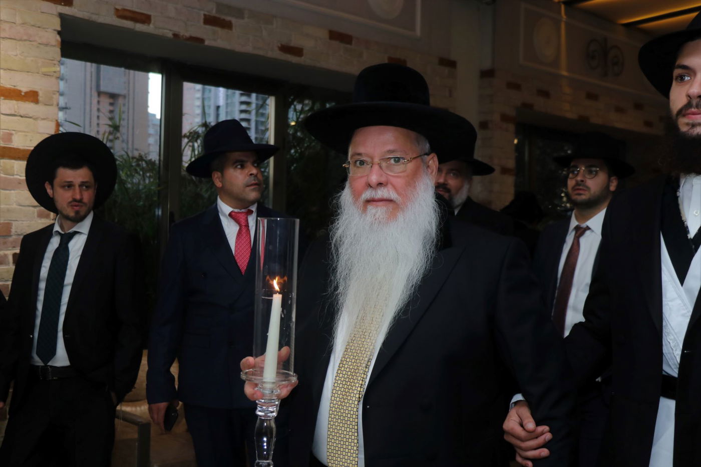 שמחת נישואי בן הזקונים של הגאון רבי מרדכי מלכא