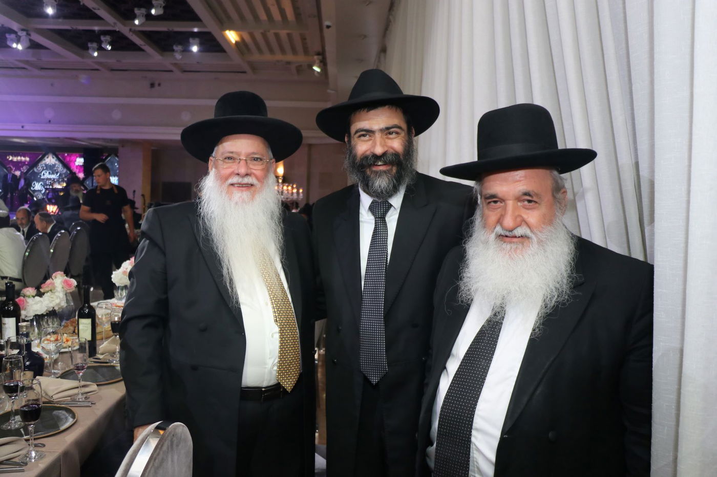 שמחת נישואי בן הזקונים של הגאון רבי מרדכי מלכא