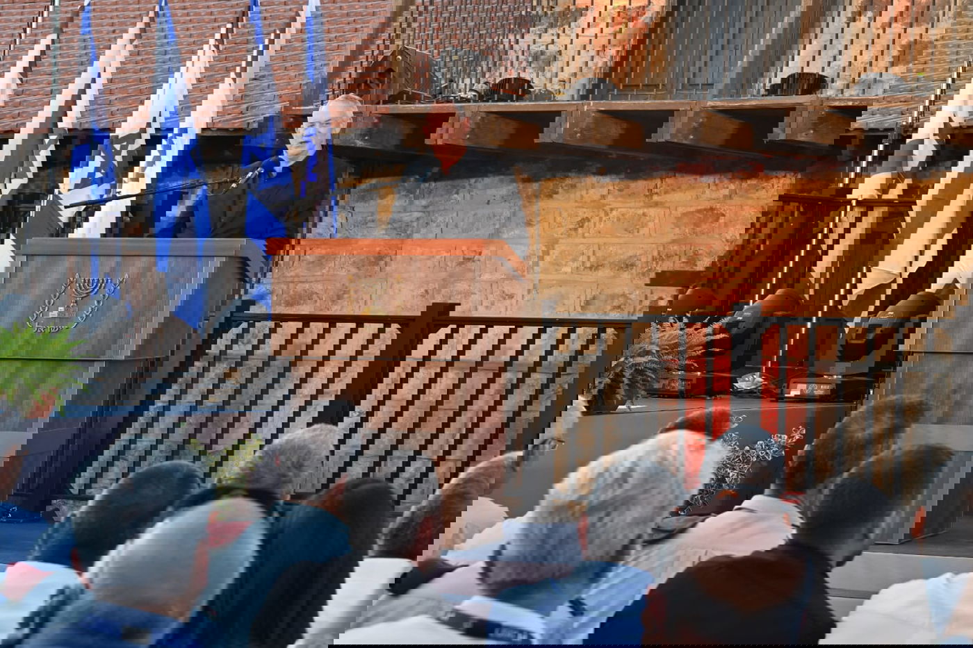 גנץ בטקס הענקת תעודות המערכה ברצועת הביטחון בלבנון