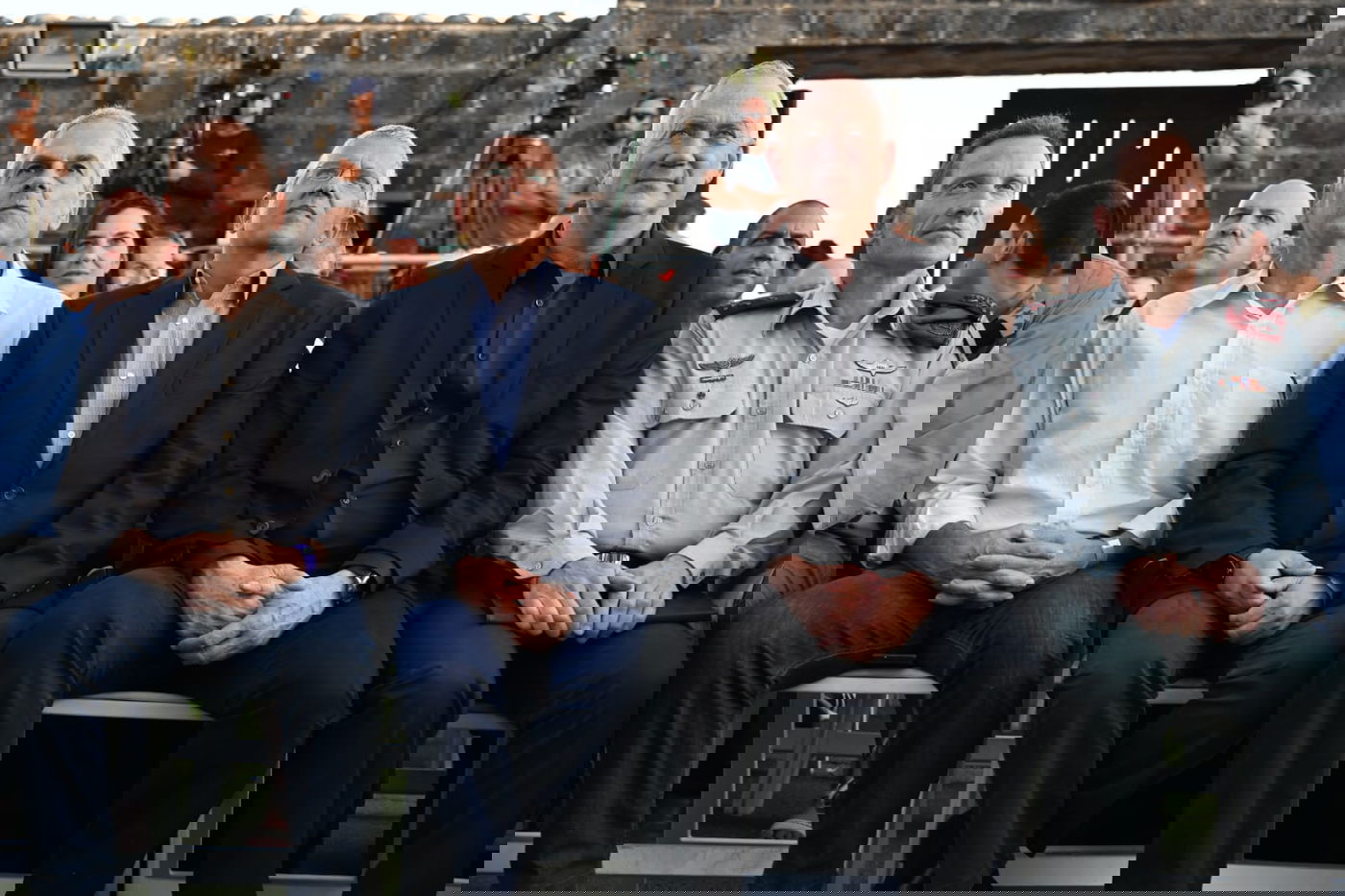 גנץ בטקס הענקת תעודות המערכה ברצועת הביטחון בלבנון