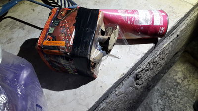 3 מחבלים שירו זיקוקים על בית בי-ם נעצרו