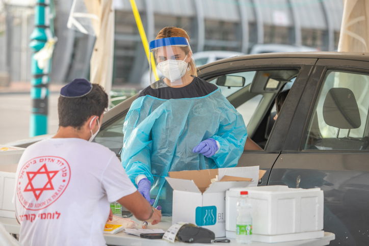 227 מאומתים אתמול, עלייה באחוז החיובים