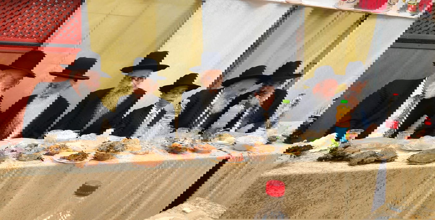 בר המצווה לנכדם של ראש הישיבה והראב"ד