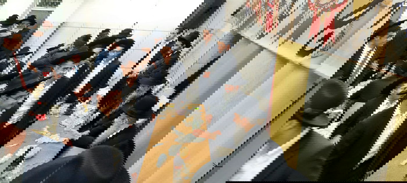 בר המצווה לנכדם של ראש הישיבה והראב"ד