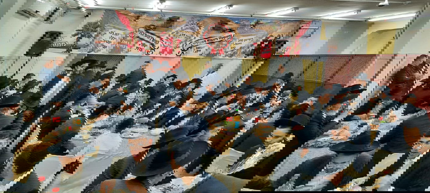 בר המצווה לנכדם של ראש הישיבה והראב"ד