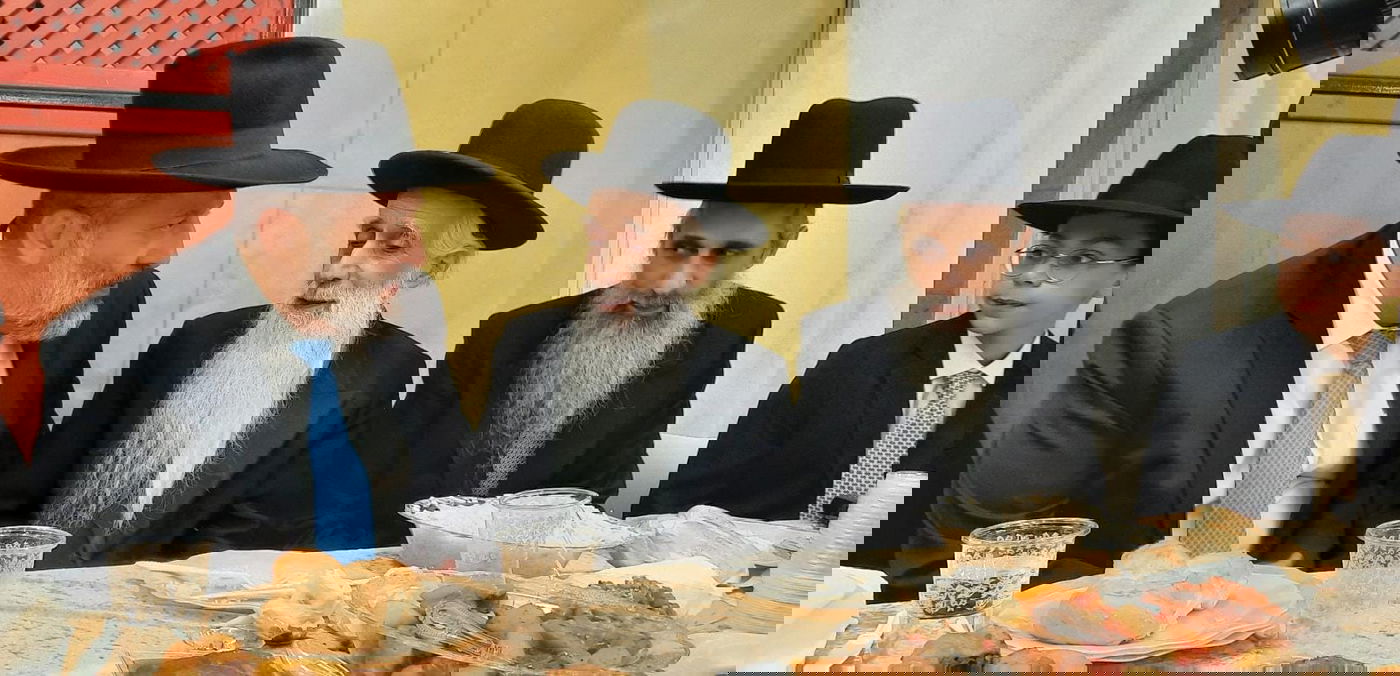 בר המצווה לנכדם של ראש הישיבה והראב"ד