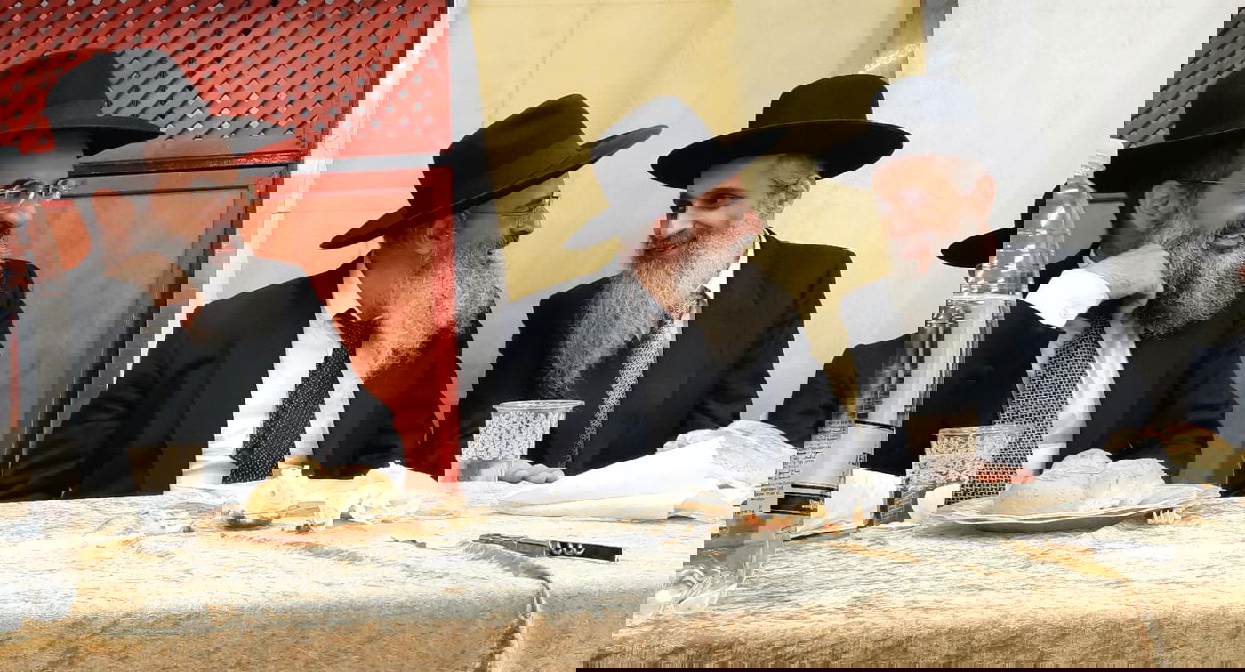 בר המצווה לנכדם של ראש הישיבה והראב"ד