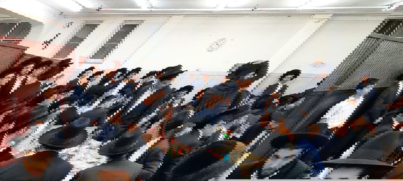 בר המצווה לנכדם של ראש הישיבה והראב"ד