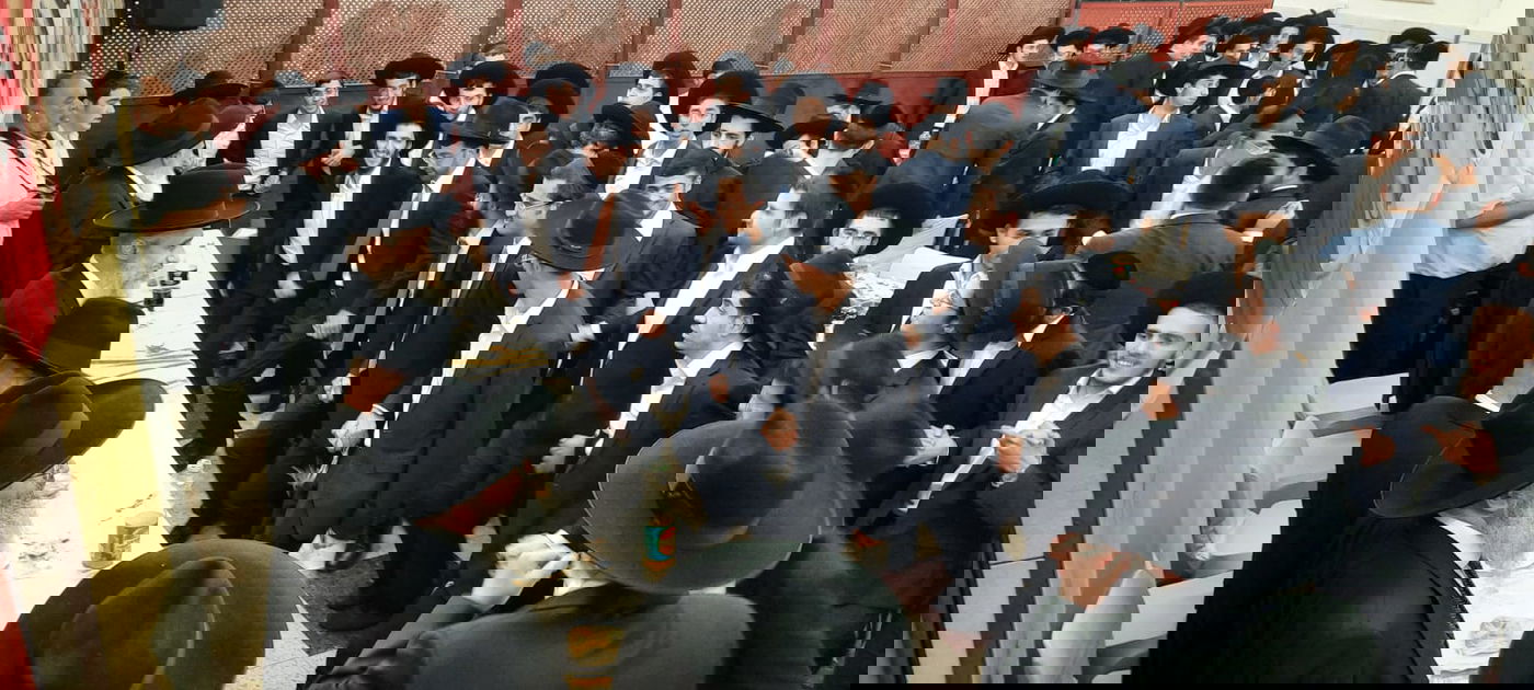 בר המצווה לנכדם של ראש הישיבה והראב"ד