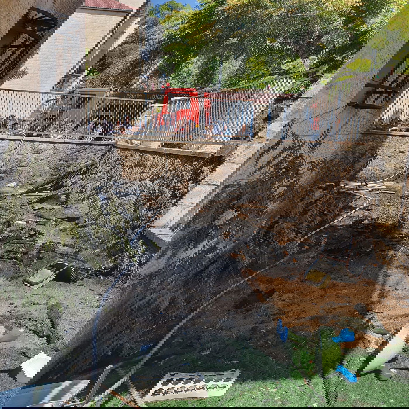 שריפה פרצה בעיר בית שמש, תושבים פונו