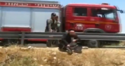 מח"ש תבדוק: השוטר יידה אבן על ראש מפגין חרדי שישב