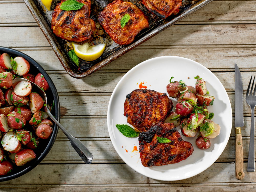 פרגיות צלויות בפפריקה ודבש