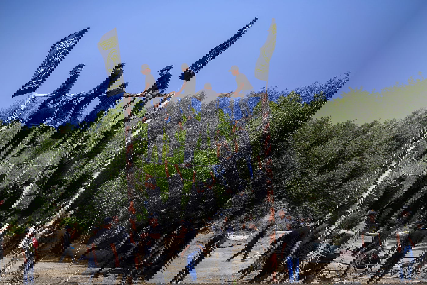 הקייטנה של הג'יהאד האסלאמי בעזה; צפו