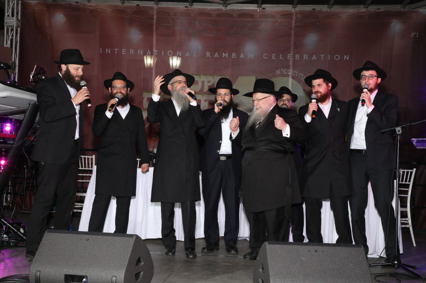 נאום האחדות של הגר"ש עמאר בניו יורק