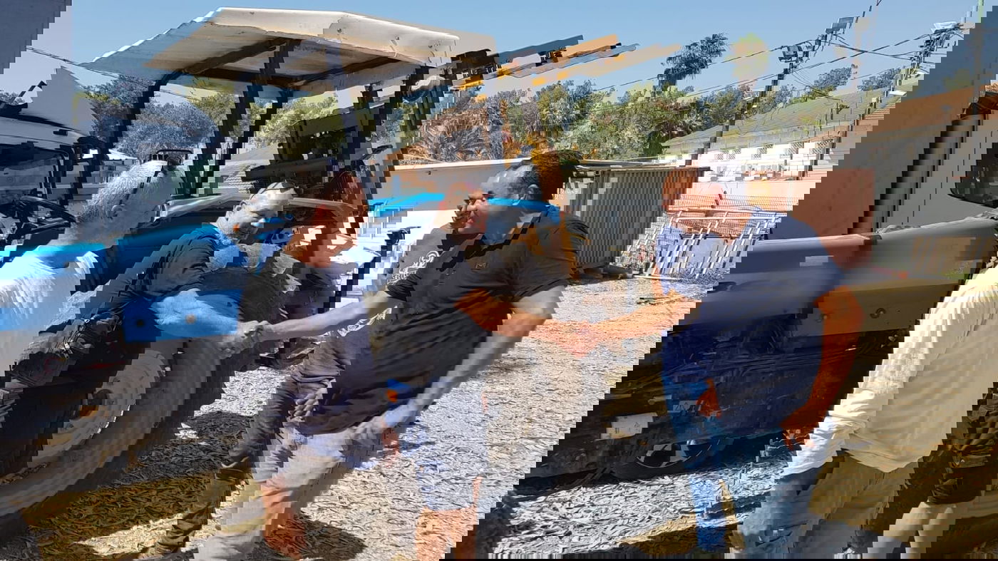 המשטרה החזירה טרקטורים יקרים שנגנבו