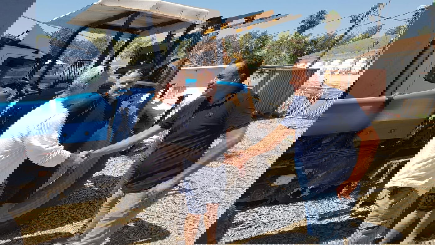 המשטרה החזירה טרקטורים יקרים שנגנבו