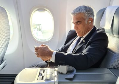 יאיר לפיד ברדכו לאיחוד האמירויות, הבוקר