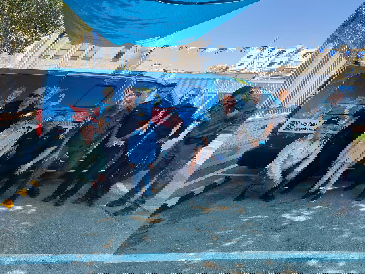 אלעד: כך הגשימו שוטרים חלום לילדים; צפו