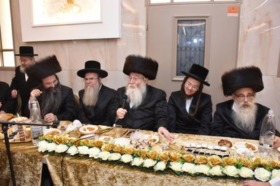 שמחת ה'תנאים' בחצרות ספינקא - מאקאווא ב"ב