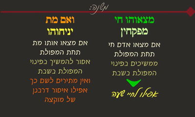 מסכת יומא, דף פ"ה • סיכום והמחשה של הדף היומי